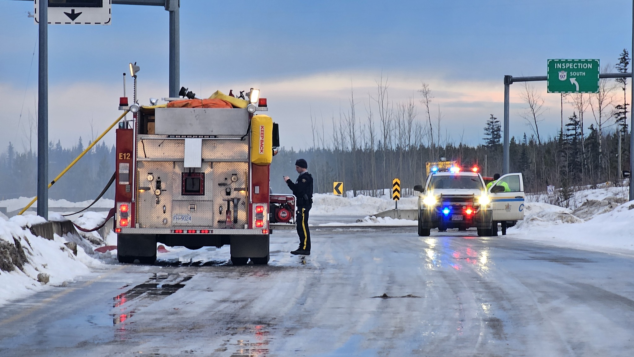 Second Highway 97 Weigh Scale Fire Sparks Arson Probe