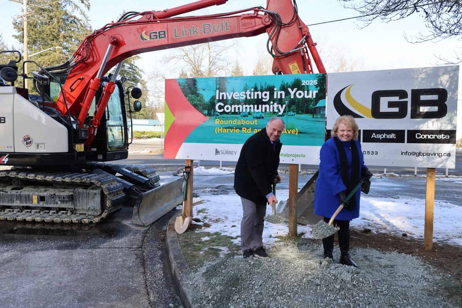 Surrey to Build 3 New Roundabouts to Ease Traffic Flow