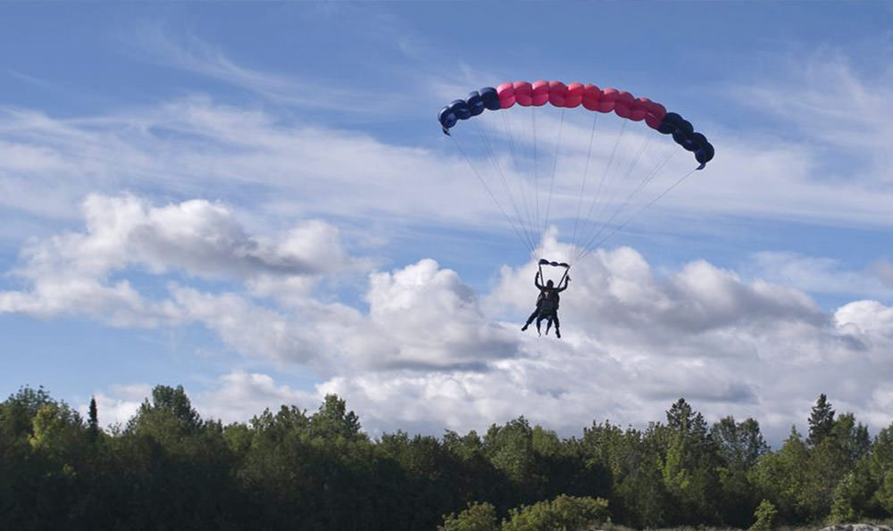 Skydiving