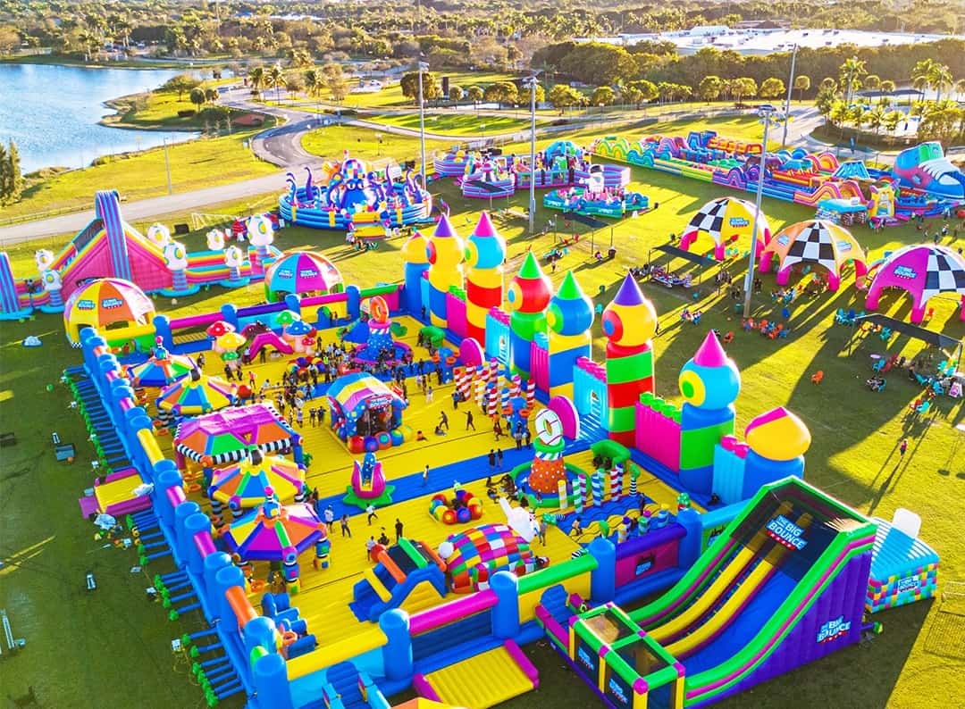 World’s Largest Bounce House Pops Up in Vancouver