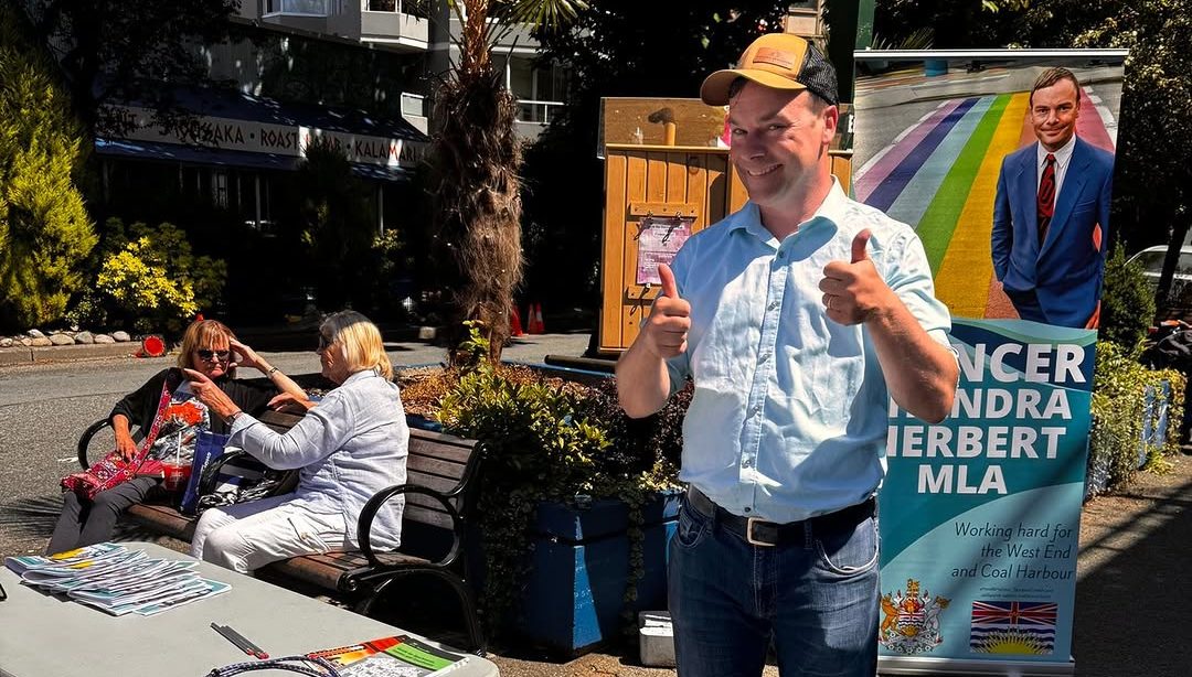 Spencer Chandra Herbert, MLA for Vancouver-West End, leads BC’s Indigenous Relations while balancing arts, family, and community engagement.