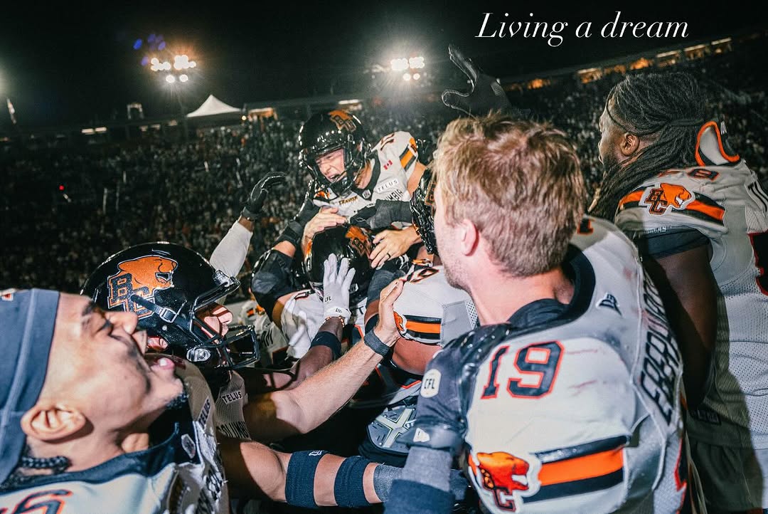 Sean Whyte boots OT winner as B.C. Lions edge Hamilton 41-38, improving to 4-5 in the CFL. Rourke shines, Butler scores. Recap inside