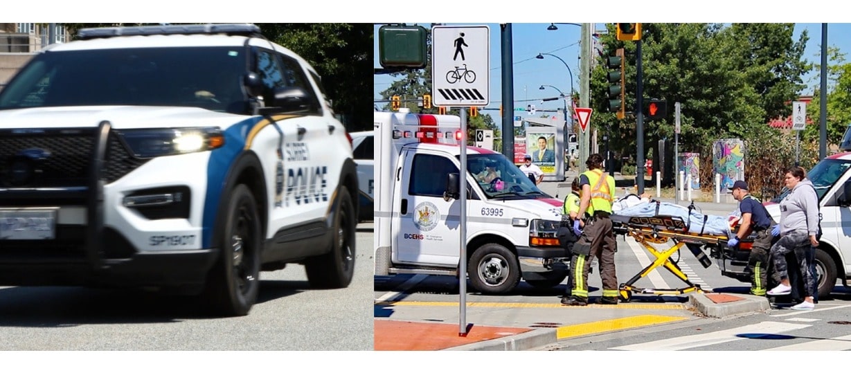 Two Teens Injured in Busy Surrey Intersection Collision