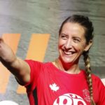 B.C.’s Andrea Hand wins her second Canadian logger sports title, setting a new world record in the underhand chop at the STIHL women’s championship.