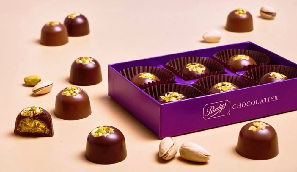 Purdys Debuts Pistachio Crunch for Chocolate Day