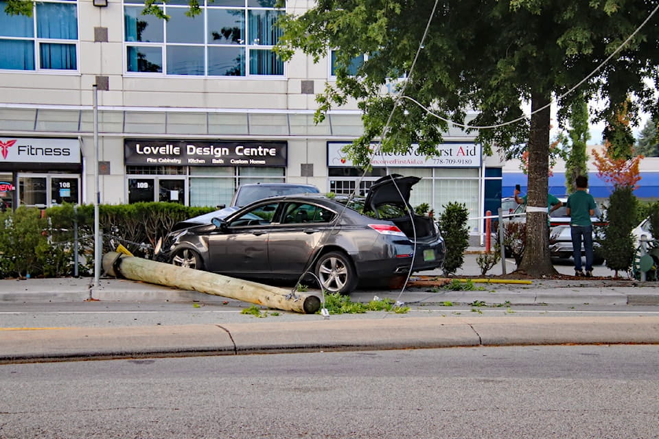 Two Pedestrians Injured in Surrey Bus Stop Crash