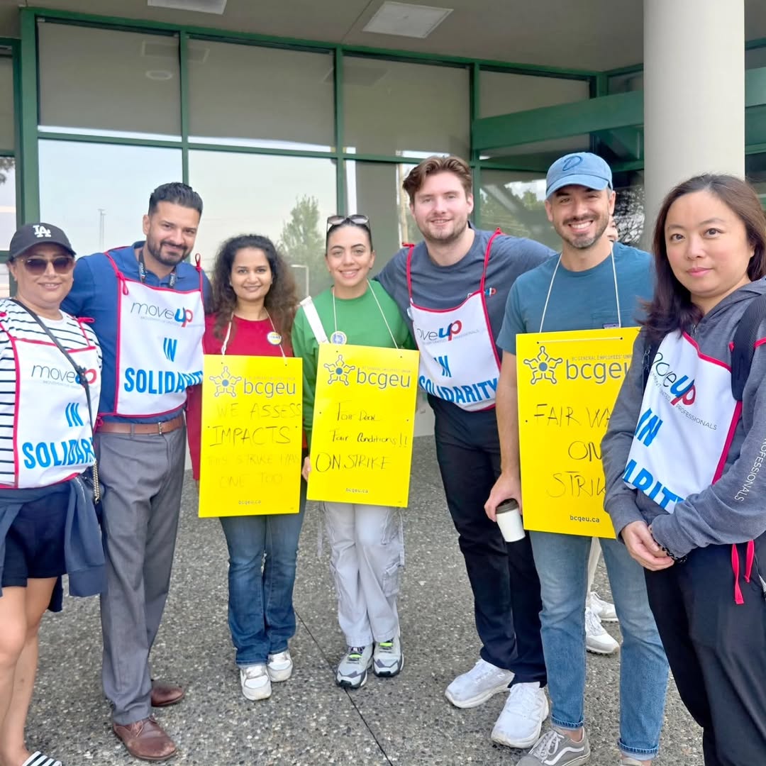 ICBC services disrupted in Surrey as public service strike escalates, affecting drivers and administrative operations across the city.