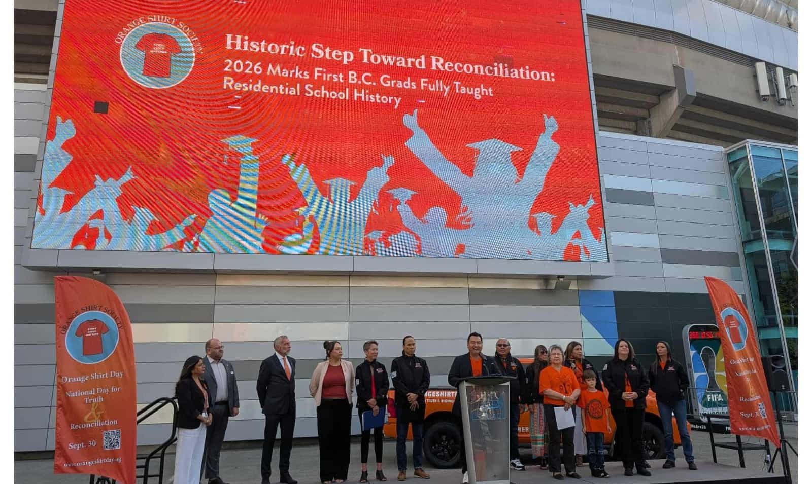 Historic Orange Shirt Graduation to Fill BC Place in 2026