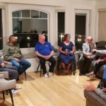 White Rock council candidate Susan Bains hosted an election night gathering with fellow candidate Anthony Manning and supporters.