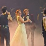 Newlywed Chilliwack couple Kenzie and Parker Roach dance onstage