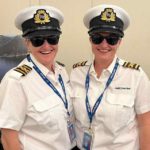 Senior Captain Lori Bartlett-Tribbeck and Senior Chief Engineer Jodi Bartlett-Gaude