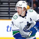 Vancouver Canucks forward Brock Boeser