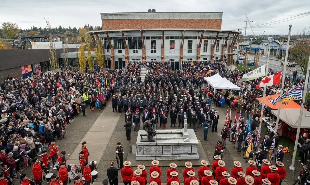 Surrey to Host Six Remembrance Day Ceremonies Nov. 11