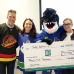Surrey’s Safe Software Donates $25K to Canucks for Kids