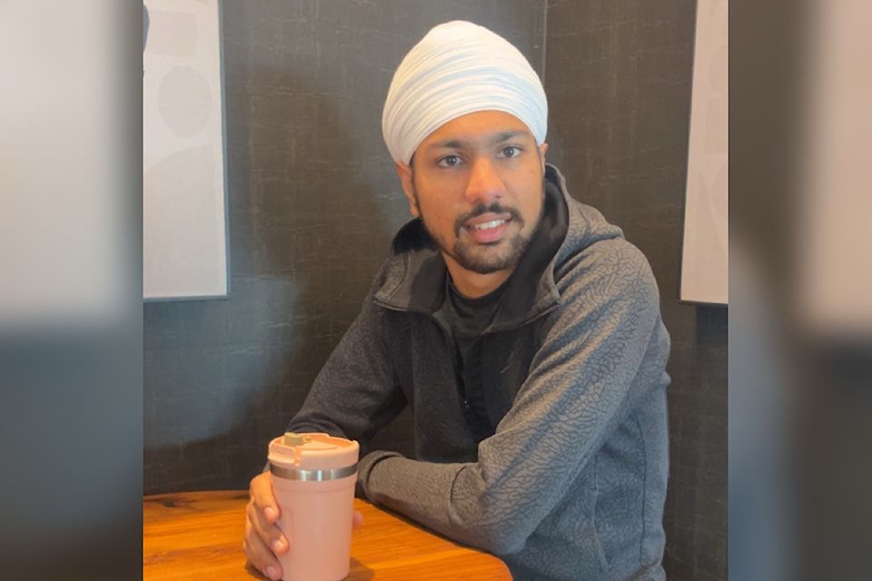 Photo of 21-year-old Jaskaran Singh, missing from Surrey since Oct. 8