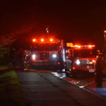 Surrey Fire Service crews