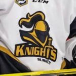 Surrey Knights junior hockey jersey