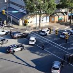 Surrey man charged after shooting outside police office