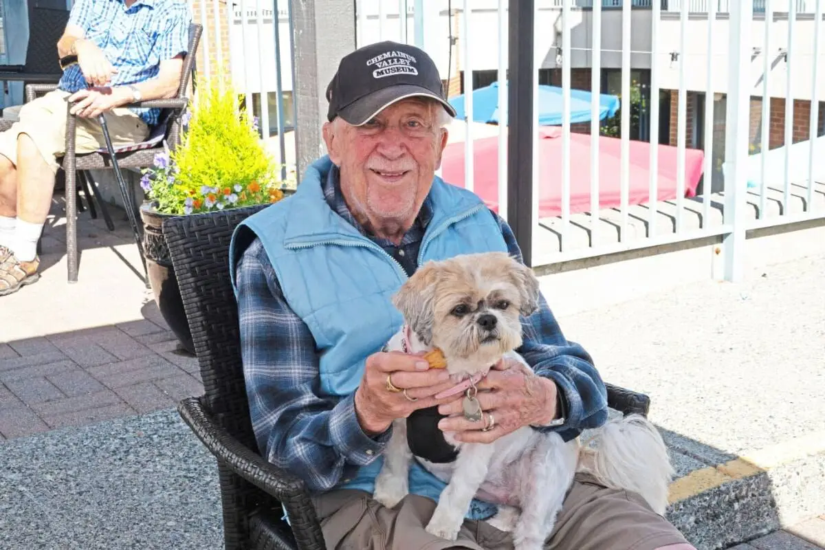 White Rock senior Harold Zelt’s