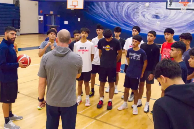 Vancouver Bandits head coach Kyle Julius
