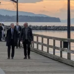 Prime Minister Mark Carney and South Surrey-White Rock MP Ernie Klassen