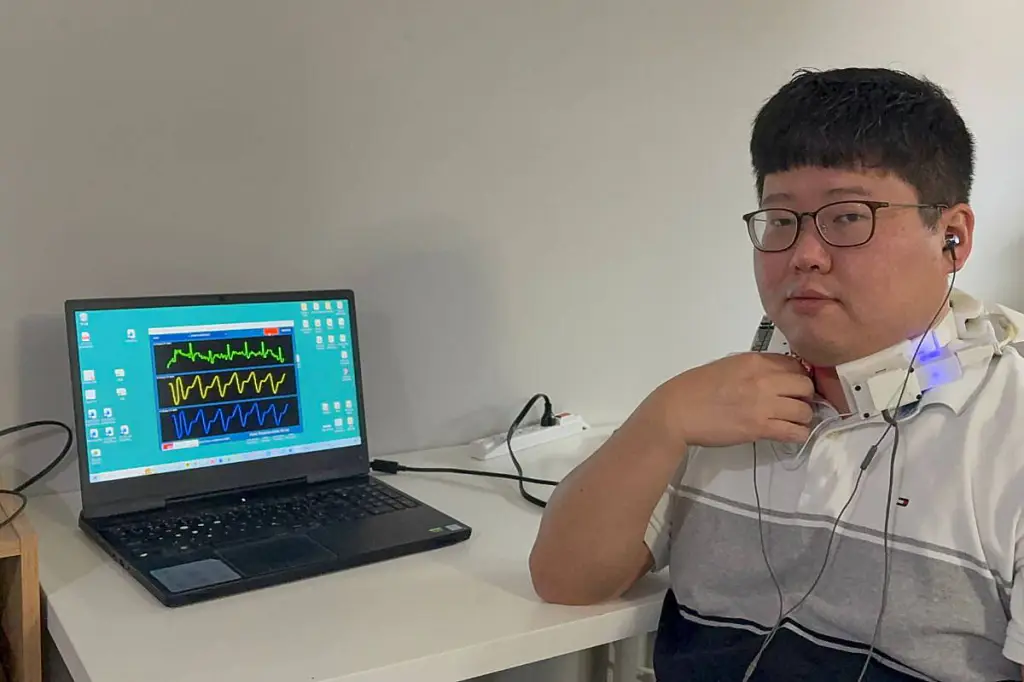 blood pressure monitor Neckband