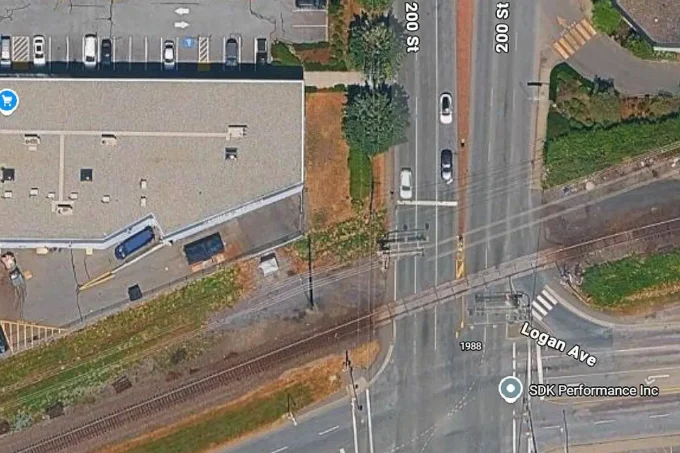 Repairs to the CKPC rail line in Langley