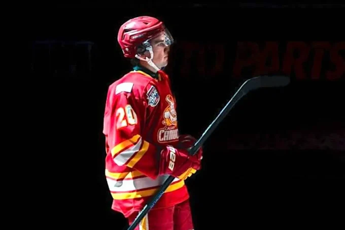 Grant Reid in Calgary Canuck