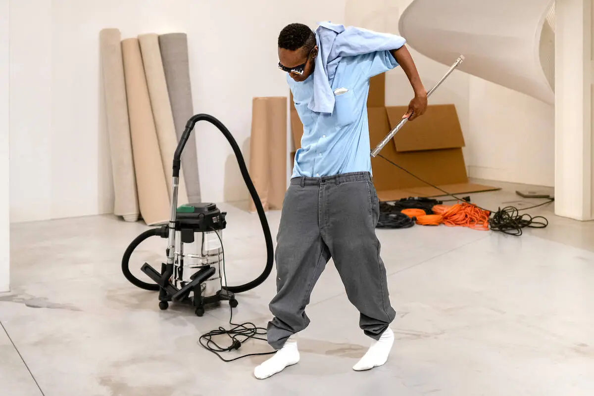 Dance artist Dana Michel in “Mike” performance