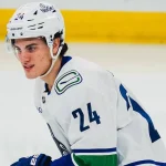 Vancouver Canucks defenceman Zeeb Buium