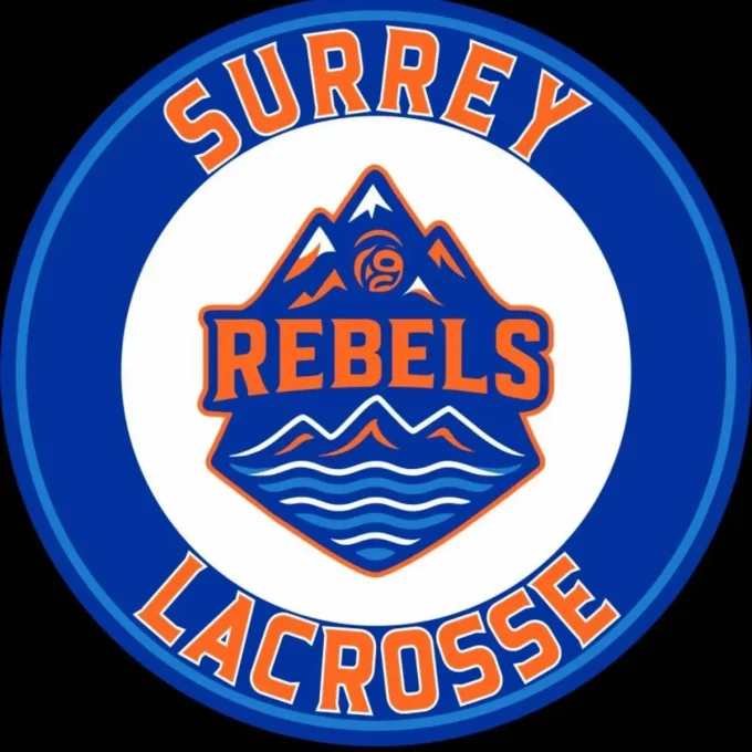 New logo of Surrey Rebels lacrosse association.