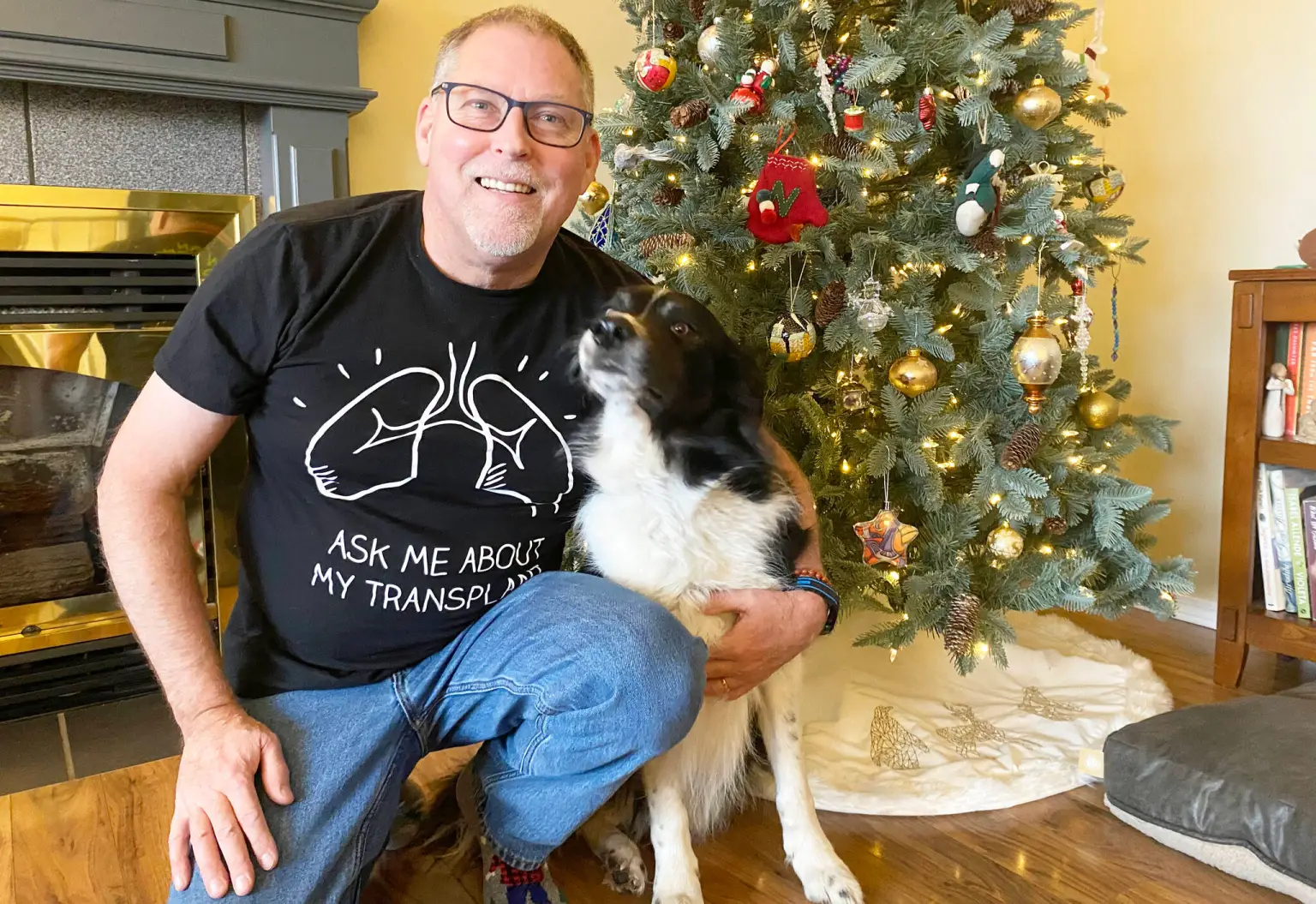 Every day now feels like Christmas for Duncan resident Ted Harris who had a successful double lung transplant in September 2024.