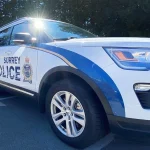 photo of a Surrey Police Service vehicle