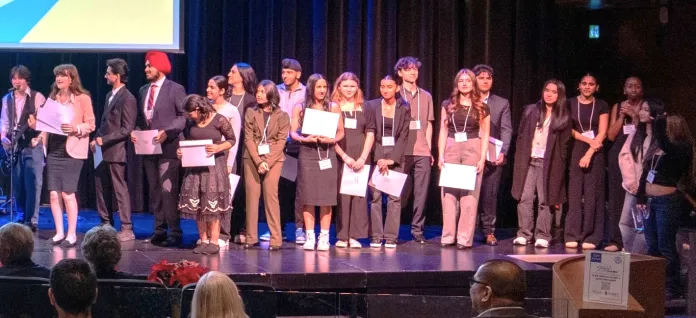 Young people in Surrey were honoured at the 15th annual Service Above Self Surrey Youth (SASSY) Awards at city hall.