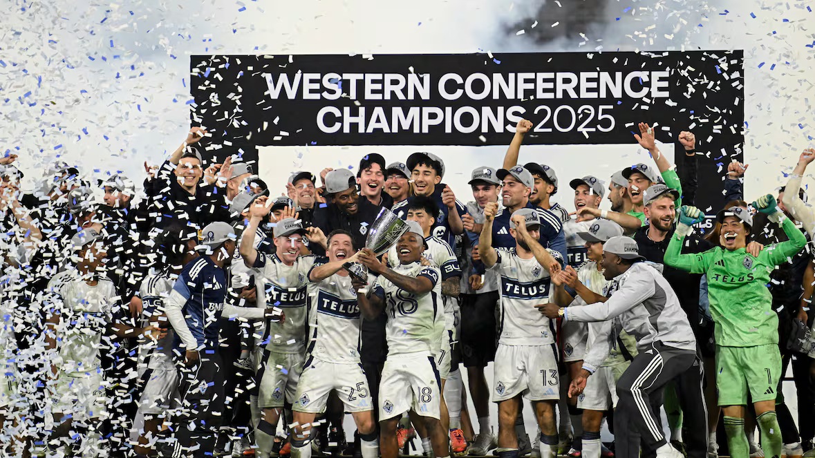 Vancouver Whitecaps players
