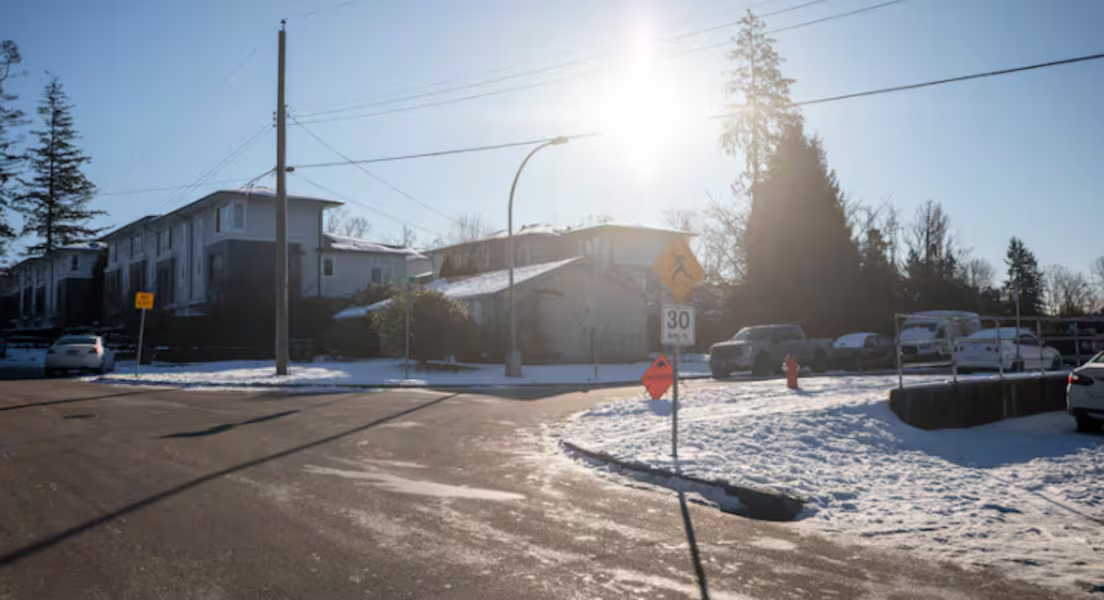 The site of the fatal police shooting