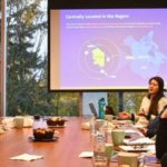 Trade and Invest BC officials meet with Invest Surrey during an industry innovation tour showcasing Surrey’s leadership in logistics, health tech and clean technology.