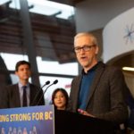 Press conference at Surrey Memorial Hospital