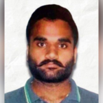 Punjab police escort suspects to court in an extortion case linked to Canada-based gangster Goldy Brar.