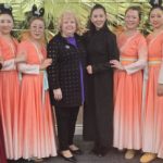 Mayor Brenda Locke with community members at Surrey’s Rotary Multicultural Gala celebrating culture and youth initiatives