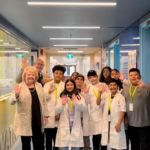 Mayor of Surrey with students at Lena Shaw Elementary Innovation Lab