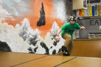 Kaleb Lee-Jones, 16-year-old HMI Skate Park Instructor