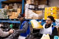 Surrey residents, Daniyal Usmani, left, and Suhaib Al-Nakshabandi
