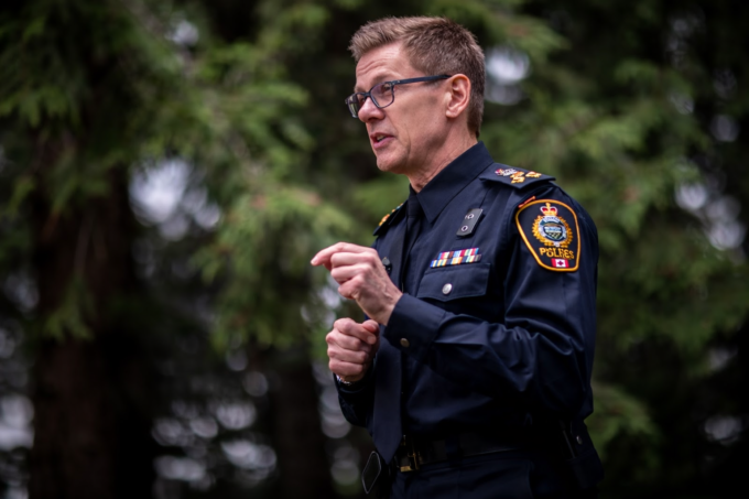 Surrey Police Chief Constable Norm Lipinski