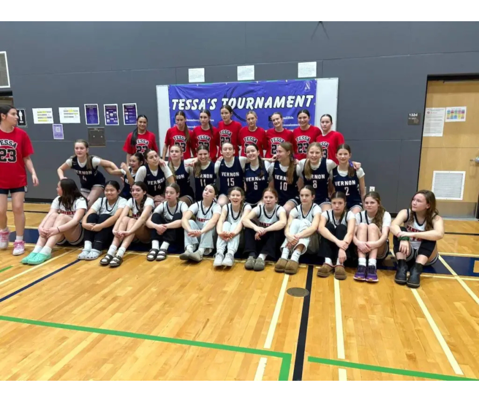 Over 80 girls’ basketball teams celebrated Tessa Beauchamp