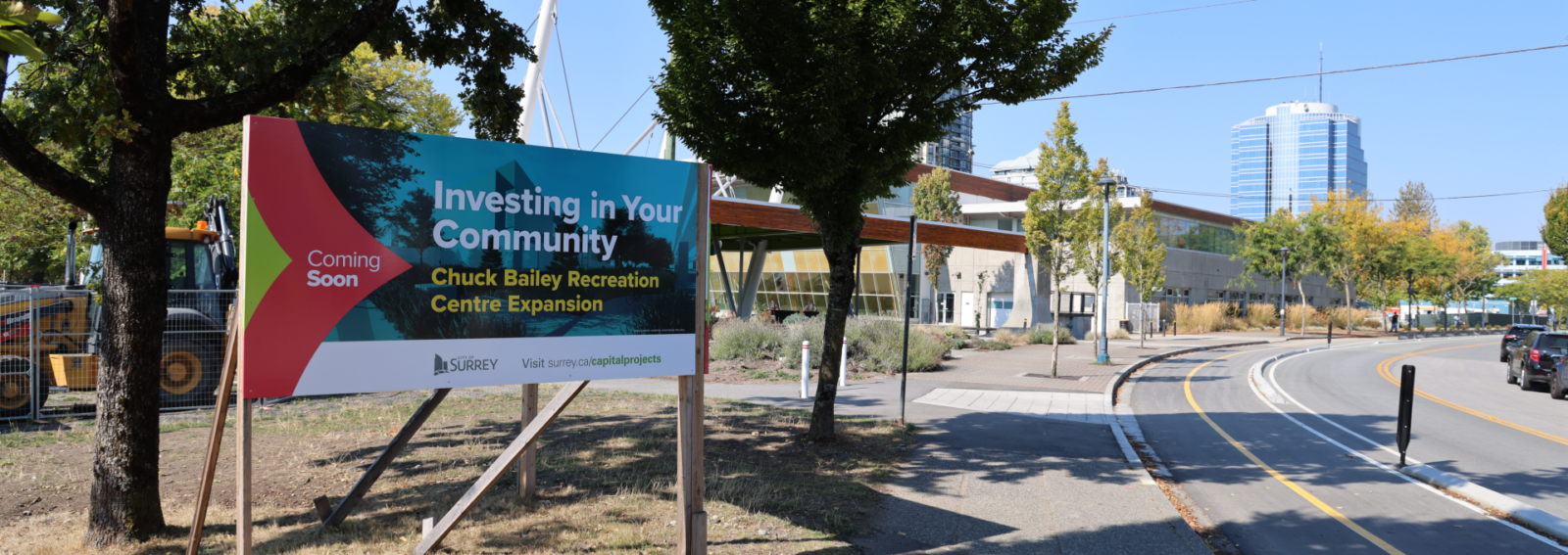 Capital Projects being planned or under construction in Surrey.