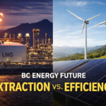 Industry leaders argue over B.C.’s energy path — from expanding LNG and traditional extraction to prioritizing electrification and smarter efficiency measures.