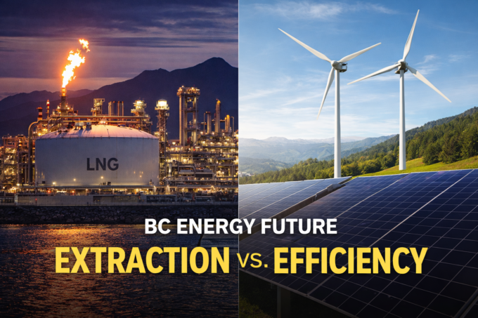 Industry leaders argue over B.C.’s energy path — from expanding LNG and traditional extraction to prioritizing electrification and smarter efficiency measures.