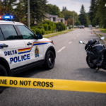 Delta Police stopped a high-speed motorcyclist in South Delta after dangerous riding through residential streets. Charges and impoundment followed.