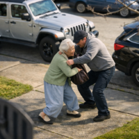A Metro Vancouver grandmother was attacked and robbed in broad daylight. Police release video and ask the public for help identifying suspects.